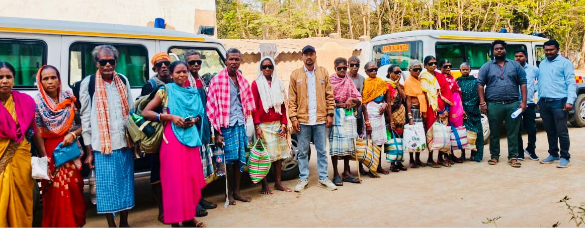 CG NEWS : नियद नेल्लानार गांवों के 14 ग्रामीणों के जीवन में आई रोशनी, मोतियाबिंद का हुआ सफल ऑपरेशन