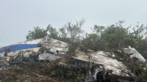 Colombia Plane Crash: Flight of Death on the Border: Minutes after takeoff, the plane erupted into a ball of smoke, killing 15 people.