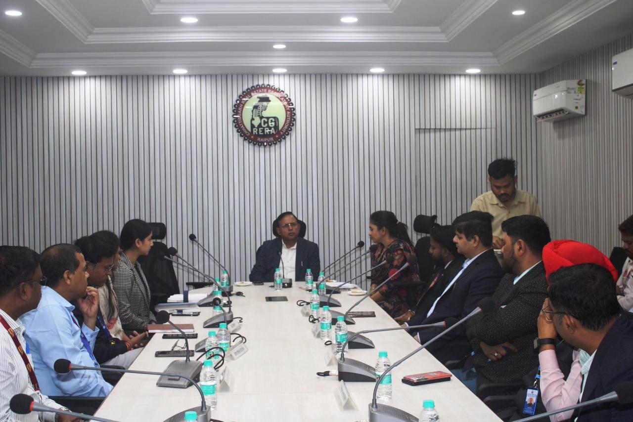 CG NEWS : रेरा प्रावधानों के प्रभावी क्रियान्वयन की दिशा में छत्तीसगढ़ रेरा का महत्वपूर्ण कदम, 14 बैंकों को फाइनल एम्पैनलमेंट किया गया